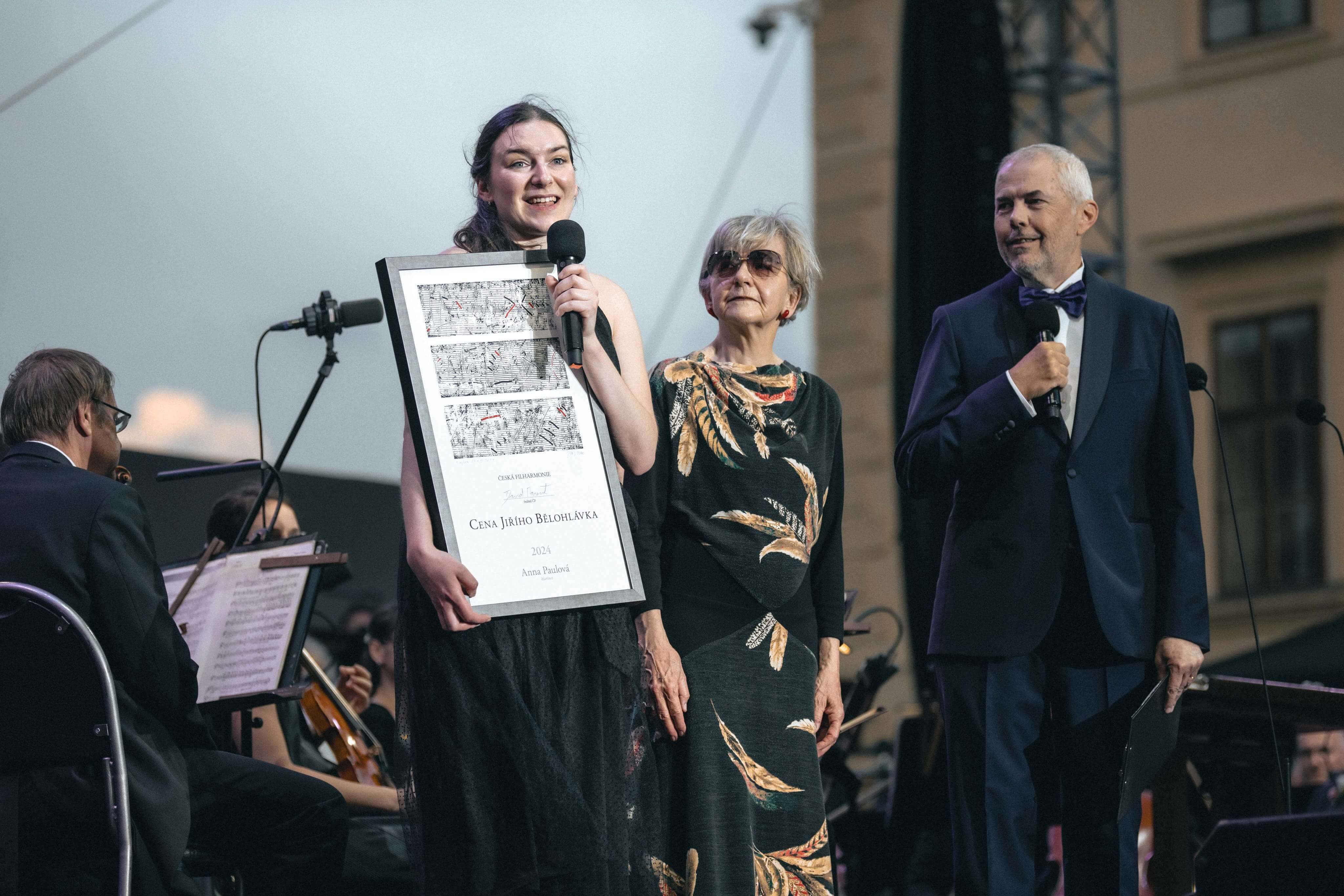 Ilustrační obrázek článku 'The Jiří Bělohlávek Prize was awarded to clarinetist Anna Paulová'